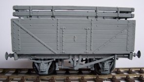 Cambrian C063W 7 Plank ''Convertible'' Coke Private Owner Wagon Kit OO Gauge